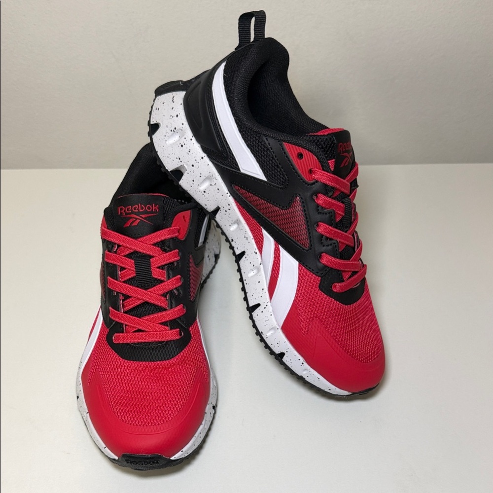 Reebok Red and Black Running Sneakers